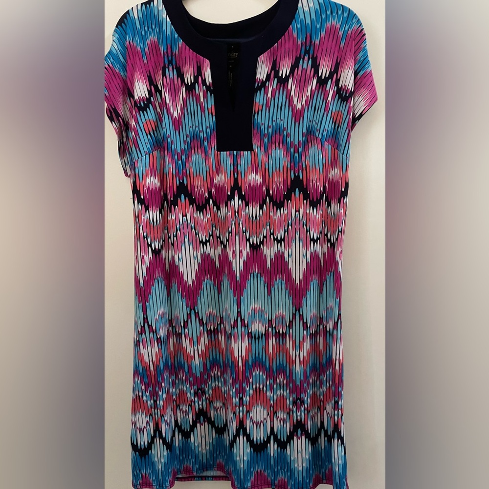 Laundry by Shelli Segal Los Angeles Multi Colored dress